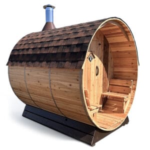 barrel sauna