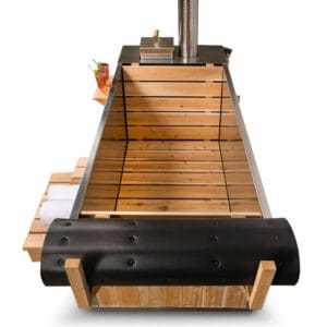 wood fired hot tub