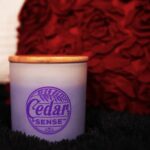 Lavender White Sage Cedar Wood Candles | Eastern Red Aromatic Cedar Oil Candles - Image 8