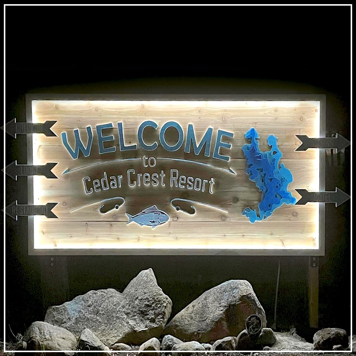 custom wooden signs