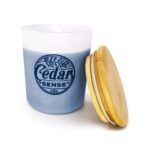 Peppermint Eucalyptus Cedar Wood Candles | Eastern Red Aromatic Cedar Oil Candles