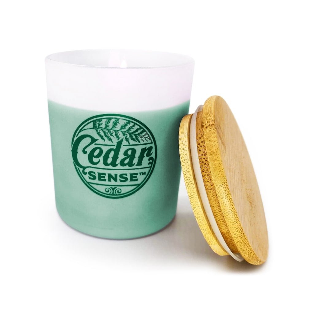 green-min fraser fir candle
