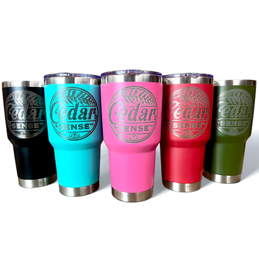 5 tumblers _ 30oz _ white background Cedar Sense Tumbler | 30 oz - Image 1