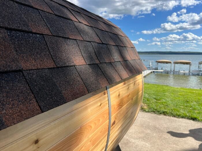 4 Person Barrel Sauna | Home Sauna | 6' x 6' | Cedar Sense - Image 22
