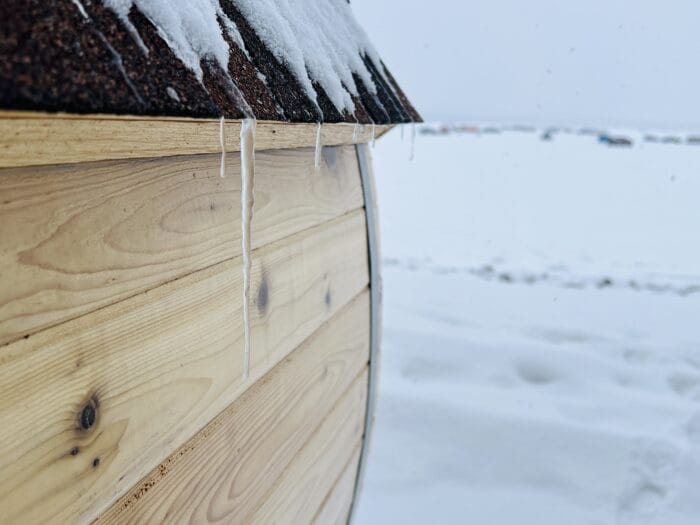 4 Person Barrel Sauna | Home Sauna | 6' x 6' | Cedar Sense - Image 21