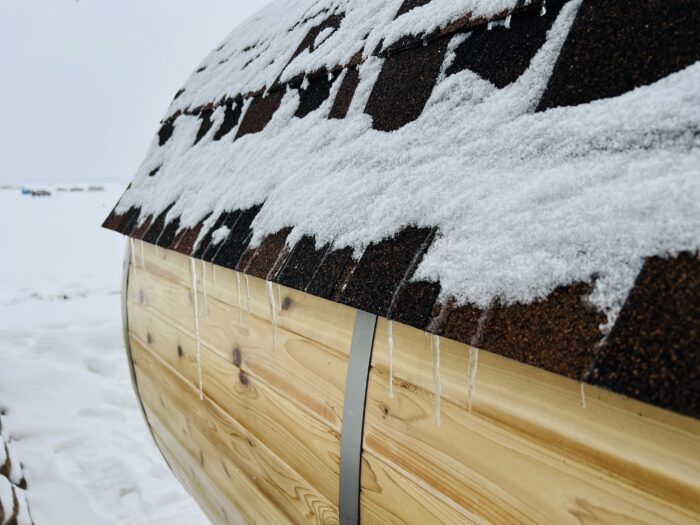 4 Person Barrel Sauna | Home Sauna | 6' x 6' | Cedar Sense - Image 20