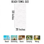 Sauna Towel | 59" x 29" | Custom - Image 3