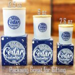 Peppermint Eucalyptus Cedar Wood Candles | Eastern Red Aromatic Cedar Oil Candles - Image 5