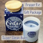 Peppermint Eucalyptus Cedar Wood Candles | Eastern Red Aromatic Cedar Oil Candles - Image 4