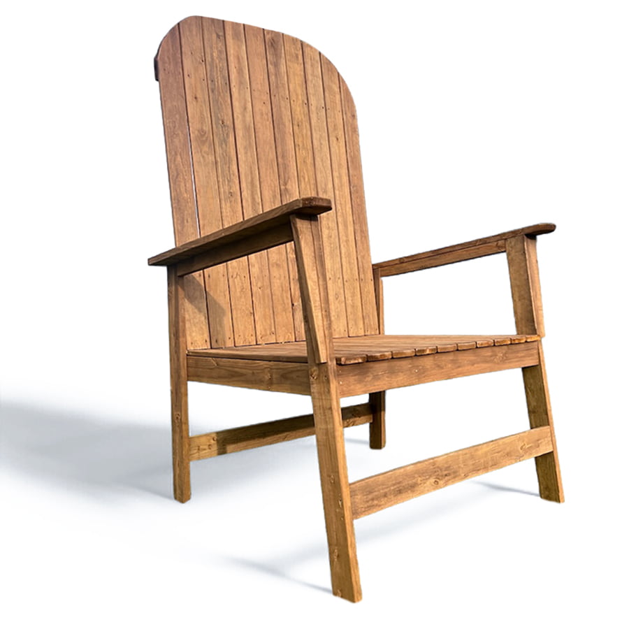 giant adirondack chair _ main Giant Adirondack Chair | Custom Size and Material | 8ft. & 10ft. Sizes - Image 1