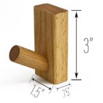 wooden hooks