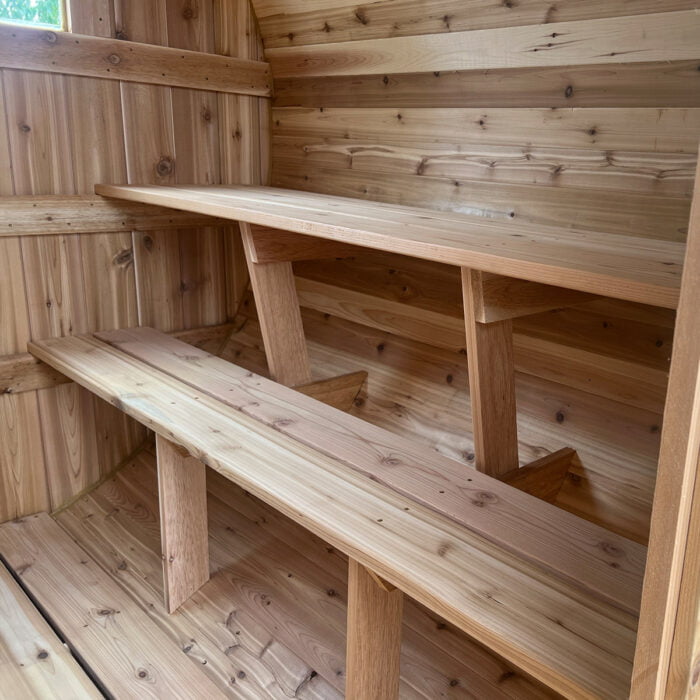 barrel sauna