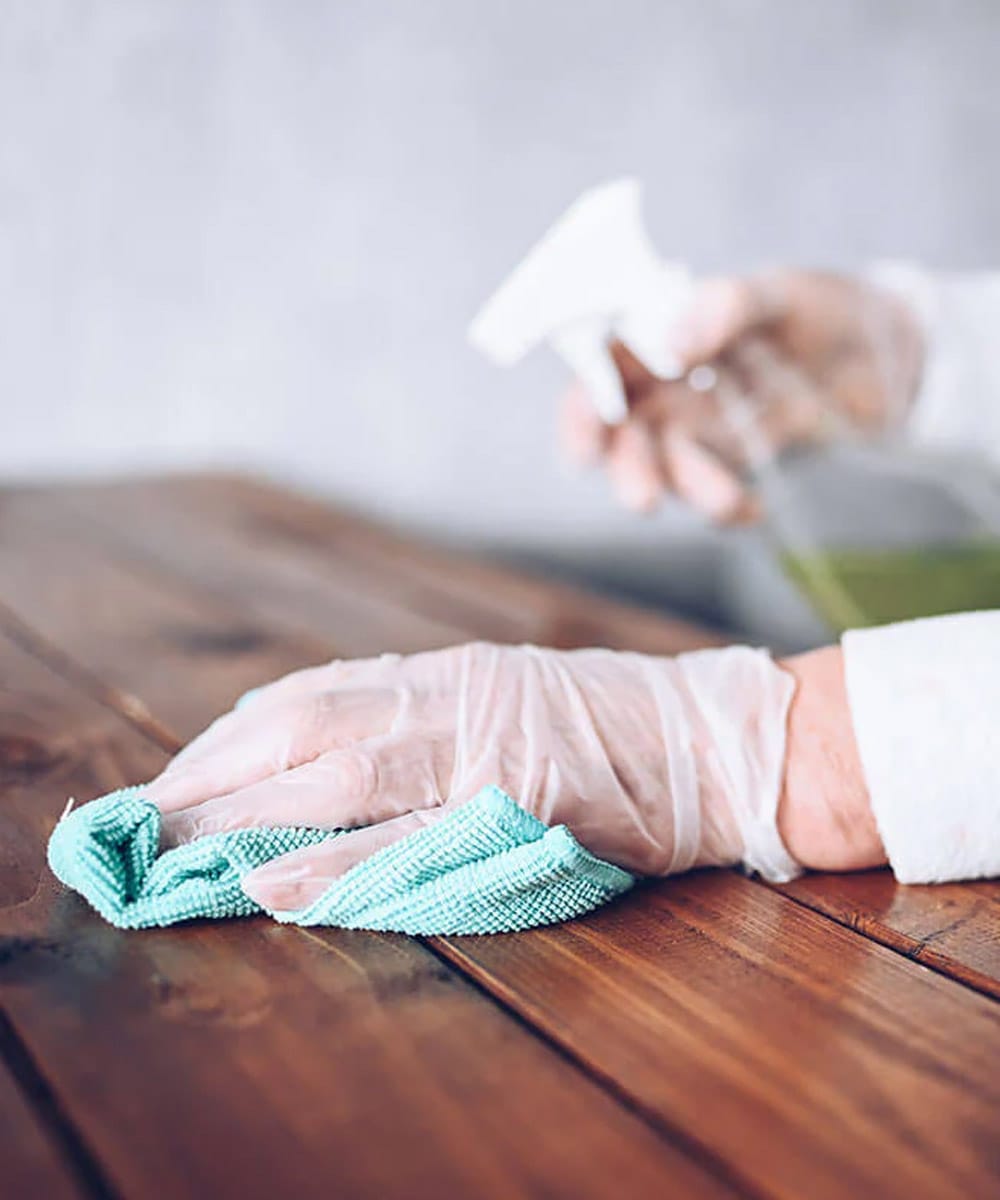 sauna cleaning