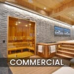 indoor sauna for gym