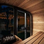 mini sauna cube