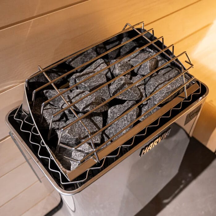 Harvia Heater Sauna Rocks | Split-Faced Sauna Stones - Image 6