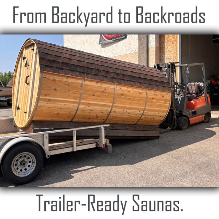 trailer sauna