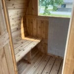 outdoor sauna