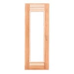 Premium Handcrafted Glass Sauna Doors | Clear Grade Cedar | 24", 30", & 36" Doors - Image 5