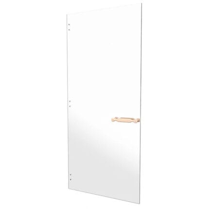glass sauna door