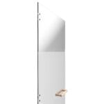 Frameless Glass Sauna Door | 36" x 82.75" Door | Hand-Crafted Wooden Door Handle - Image 2