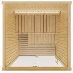 2 person sauna indoor