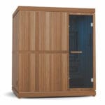 steam sauna temperature