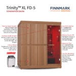 two person steam sauna