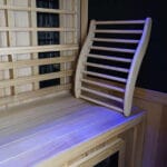 infrared sauna backrest