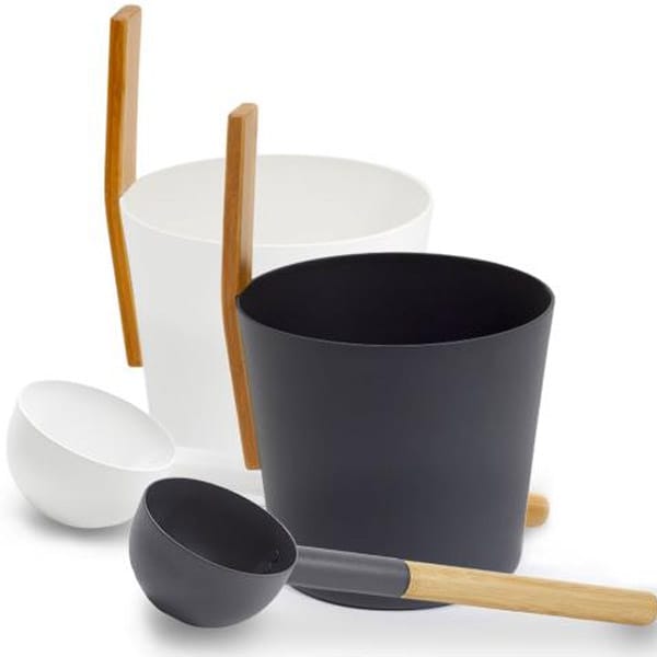 sauna bucket KOLO strait handle both colors