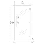 Glass Sauna Door 36" x 81" | Pre-hung | Clear & Tinted | Left/Right Swing - Image 8