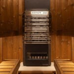 sauna electric heater saunum 10 Front view