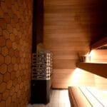 sauna electric heater saunum 10 Side view
