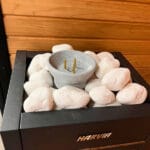 sauna fountain