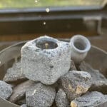 sauna fountain