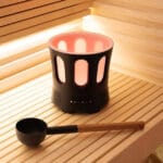speaker in sauna