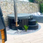 6 Person Wood Fired Hot Tub | SaunaLife Model S4B | Outdoor Luxury Hot Tub - Image 6