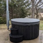 6 Person Wood Fired Hot Tub | SaunaLife Model S4B | Outdoor Luxury Hot Tub - Image 3