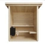 log cabin sauna