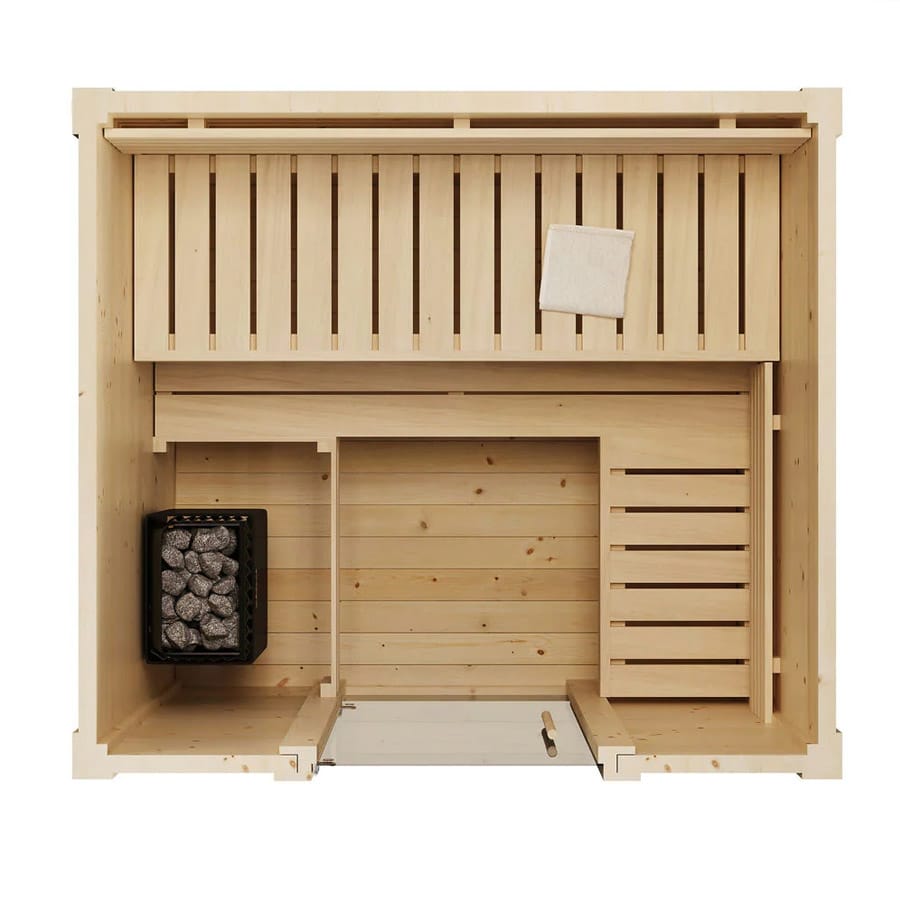 outdoor cabin sauna