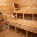 4 Person Cedar Cube Sauna | Canadian Timber  | 7' x 7' | 343' cu ft. - Image 4