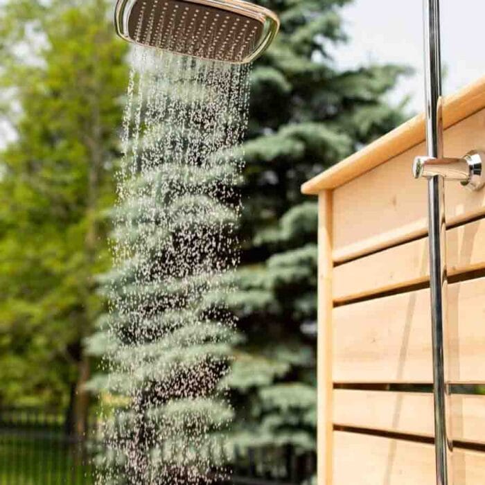 Outdoor Shower Kit | Savannah Model | Canadian Timber Cedar Outdoor Shower - Image 5