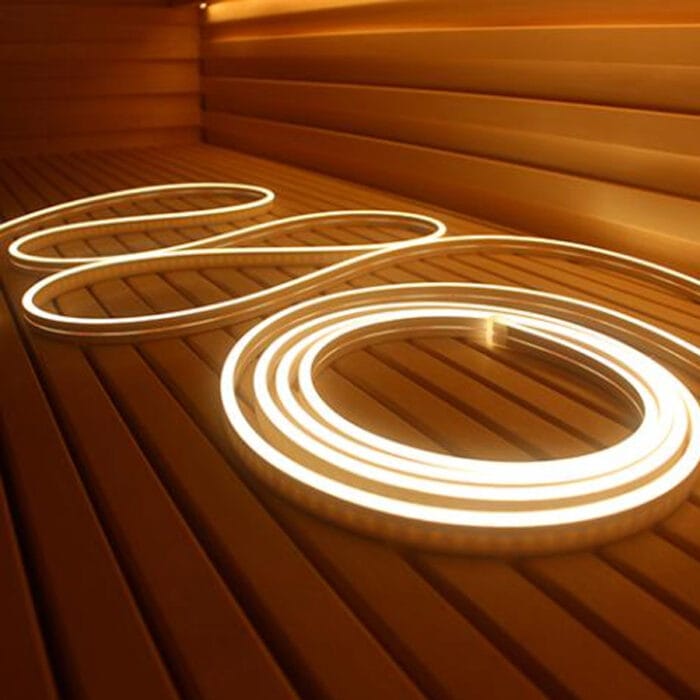 led lights for sauna