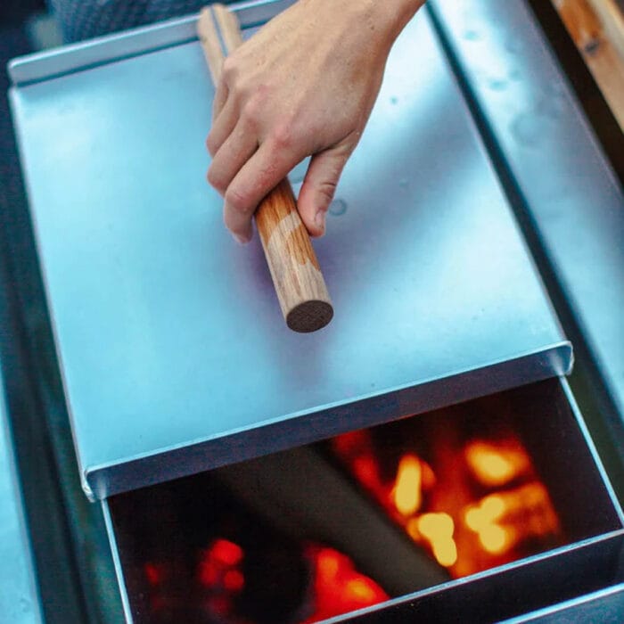 wood fired hot tub
