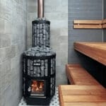 wood stove for sauna