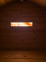 6 Person Outdoor Sauna Cabin | Georgian Collection | Canadian Timber Cedar Sauna | 390 cu. ft - Image 22