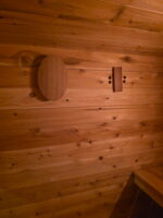 6 Person Outdoor Sauna Cabin | Georgian Collection | Canadian Timber Cedar Sauna | 390 cu. ft - Image 24