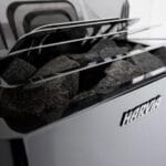 Harvia Electric Sauna Heater | The Wall Collection | Silver & Black | 141' cu. ft - 423' cu. ft - Image 3