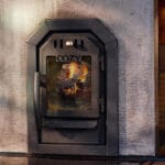 wood stove sauna