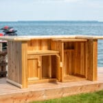 outdoor bar table